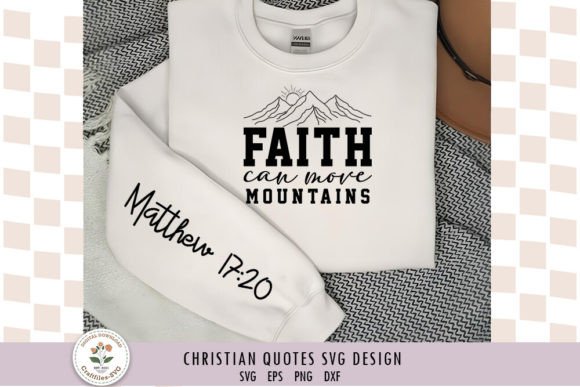 Christian Quotes Sweatshirt SVG – Faith & Design for T-Shirt Creators