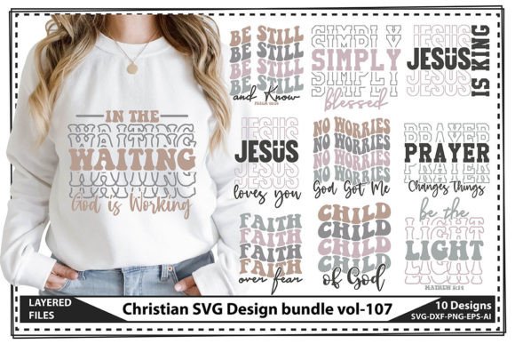 Christian SVG Design Bundle Vol-107: A Designer’s Real-World Review for T-Shirt Designs and Graphics Projects