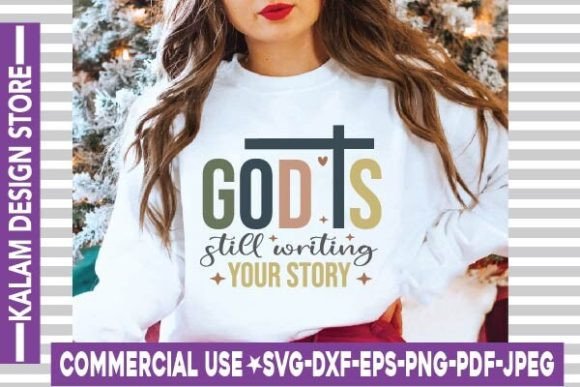 Christian SVG PNG Design: A Versatile Graphic for T-Shirt & Branding Projects