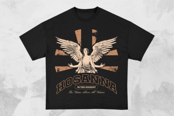 Hosanna Christian T-Shirt Design: A Designer’s Review for Branding & Graphics Use