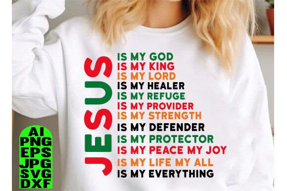 Jesus is My...everything SVG: A Brand Designer’s Review for T-Shirt Graphics & Local Business Branding